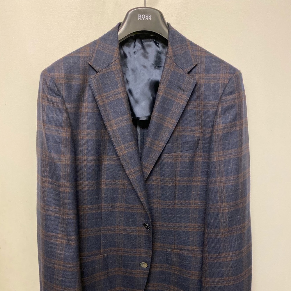 Hugo Boss Luxury SportsCoat Navy 100% Wool